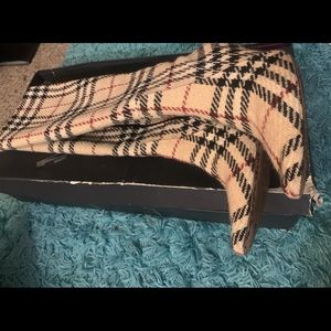 Beautiful Burberry boots.